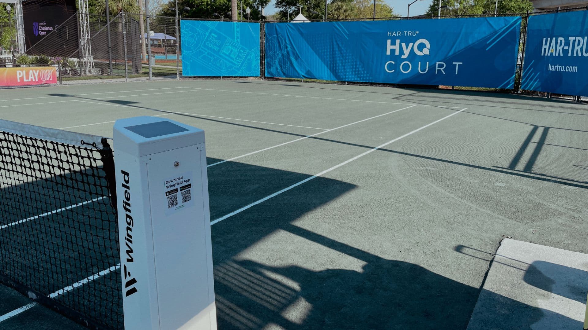 Wingfield Box on Court