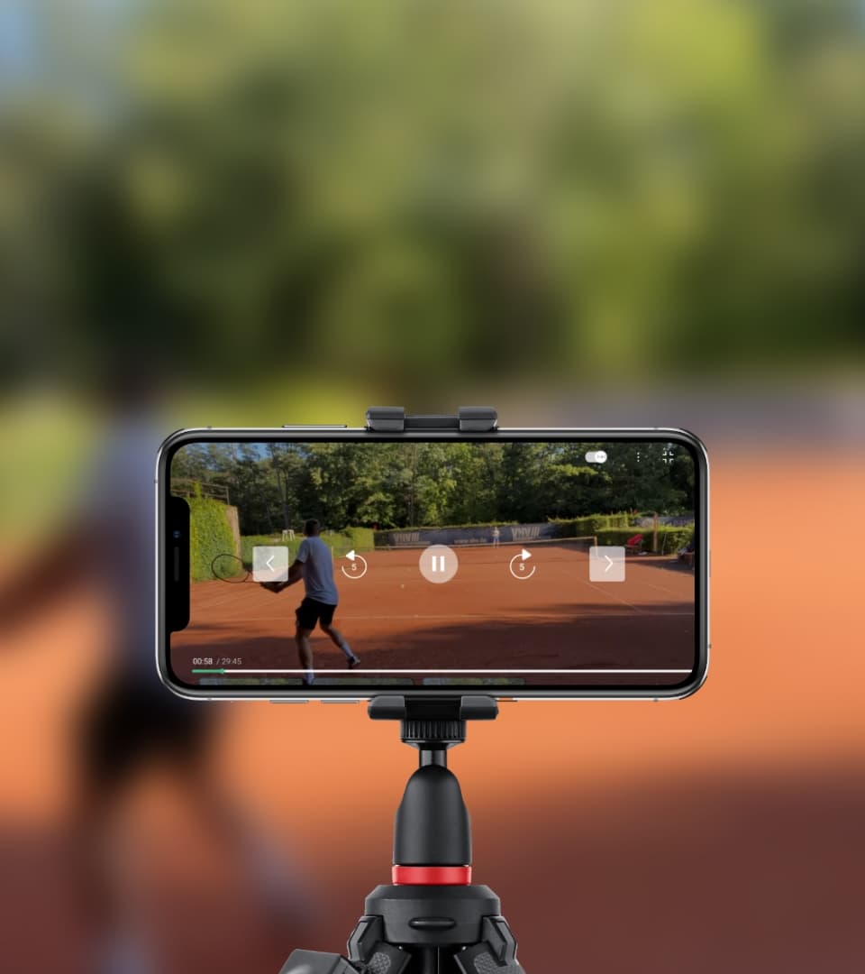 Recording LK Match with tripod