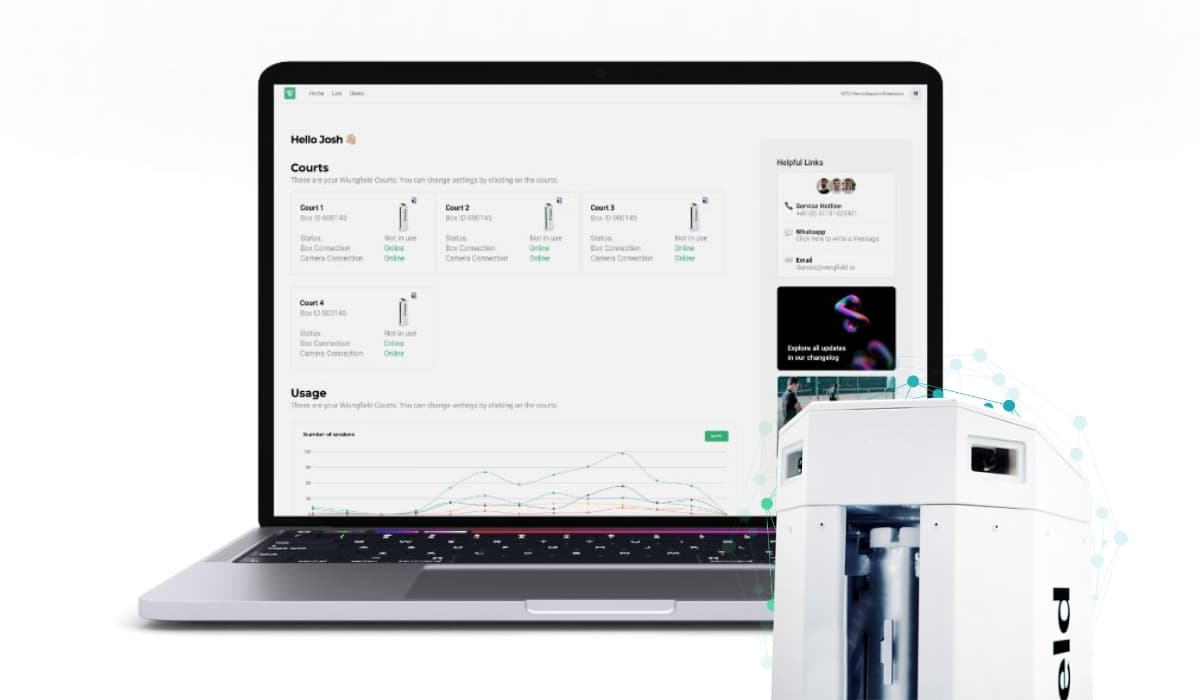 Club dashboard