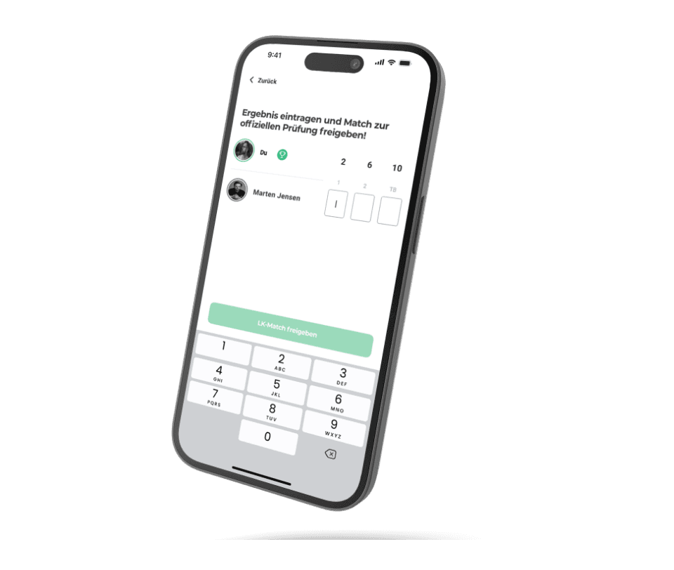 Phone with result entry