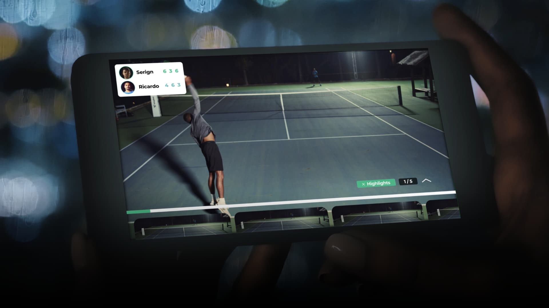 Video player in app