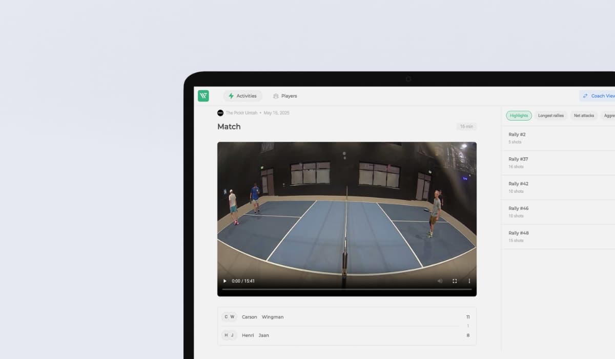 Player Details in Dashboard